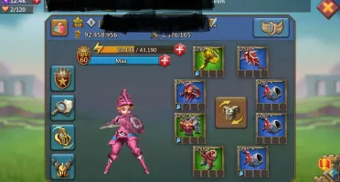 Conta pré t4 lords mobile