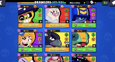 Conta Brawl Stars Full