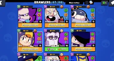 Conta Brawl Stars Full