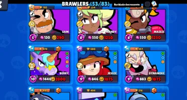 Vendo conta de brawl star boa!!!