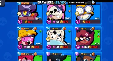 Vendo conta de brawl star boa!!!