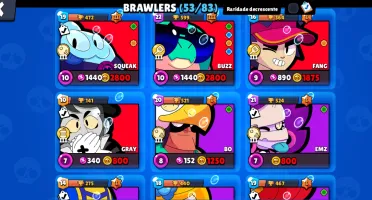 Vendo conta de brawl star boa!!!