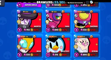 Vendo conta de brawl star boa!!!