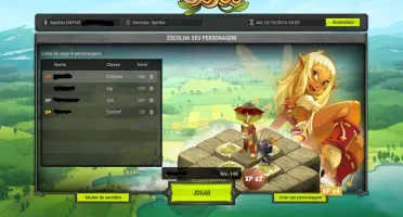 Vendo 4 contas no Dofus !