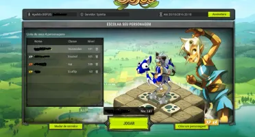 Vendo 4 contas no Dofus !