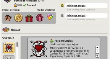 CONTA HABBO 2010/ 12199 CONQUISTAS, FAMOSA.