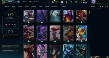 Conta lol Extremamente rara Kayle Juiza, Rammus Rei