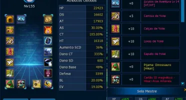Conta End Game Ladmo Omega Com X7sm