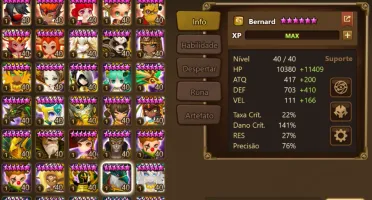 Conta Summoners War - Nicki
