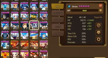 Conta Summoners War - Nicki