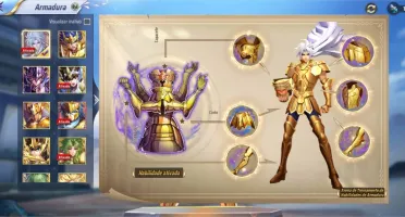 Conta nível 62 Saint Seiya Awakening