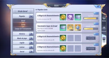 Conta nível 62 Saint Seiya Awakening