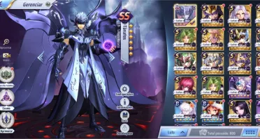 Conta nível 62 Saint Seiya Awakening