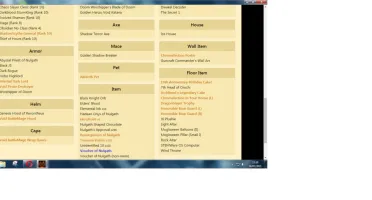 Conta AQW lvl 79
