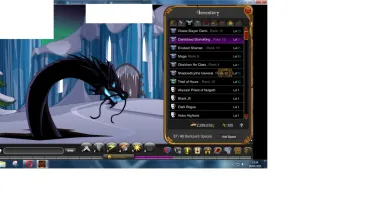 Conta AQW lvl 79