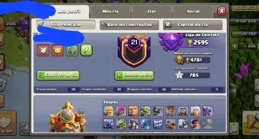 Conta Clash of Clans cv16