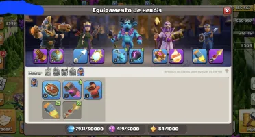 Conta Clash of Clans cv16