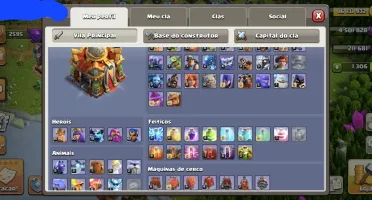 Conta Clash of Clans cv16
