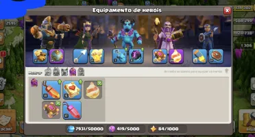 Conta Clash of Clans cv16