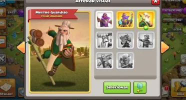 Clash of clans cv 13 upando, 6 construtor liberado.