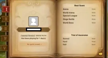 Reroll Summoners War lvl10 com Macaron Guard Dark - Giselle