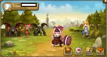 Reroll Summoners War lvl10 com Macaron Guard Dark - Giselle