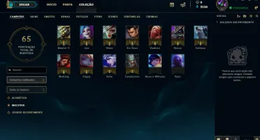 Conta Unranked - Nível 30