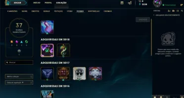 Conta Unranked - Nível 30