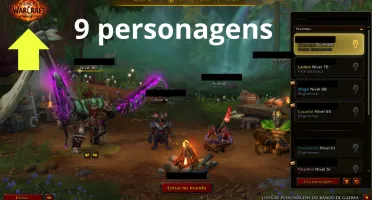 Vendo Conta WoW desde 2011 com expansão The War Within