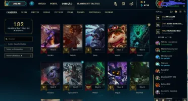 CONTA LEAGUE OF LEGENDS