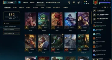 CONTA LEAGUE OF LEGENDS