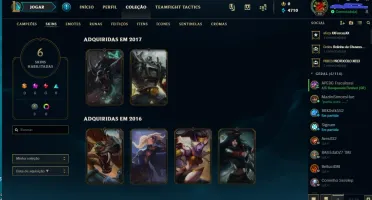 CONTA LEAGUE OF LEGENDS