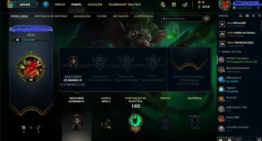 CONTA LEAGUE OF LEGENDS