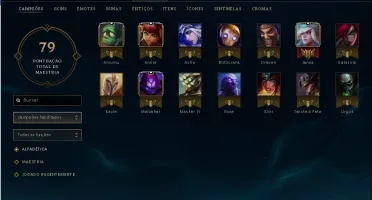 Conta League of legends lvl 30
