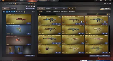 4 Stars+8 Vips e Semi Vips+Colecionador de Armas+Vips