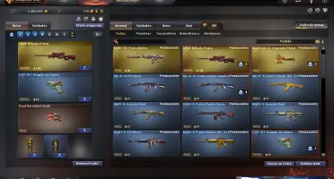 4 Stars+8 Vips e Semi Vips+Colecionador de Armas+Vips