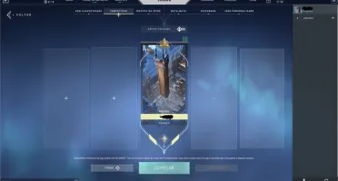 conta valorant prata 3 + skins de quase todas as armas