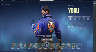 conta valorant prata 3 + skins de quase todas as armas