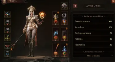 Conta Diablo Immortal Arcanista LV 60 e Paragon alto