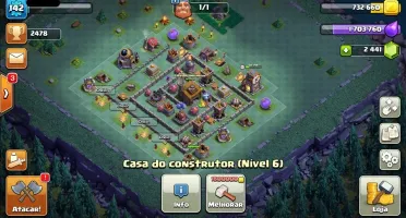 CONTA CLASH OF CLANS CV 10 - HERÓIS CASAL 57