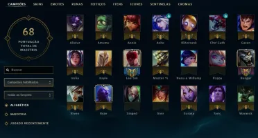 Conta League of legends BRONZE