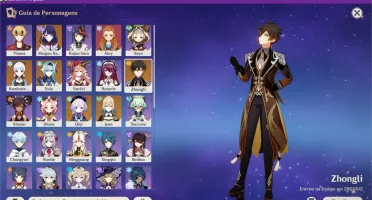 AR 53, Shogun Raiden, Eula, Zhongli, Ayaka, Jean, 84 Resina