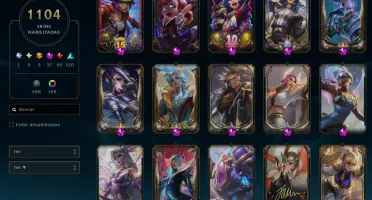conta de lol lvl 1290