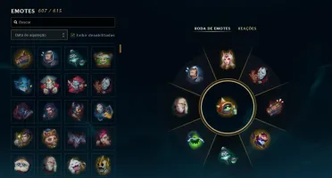 conta de lol lvl 1290