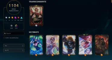 conta de lol lvl 1290