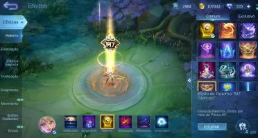 Conta com muita skin boa collab e Collector