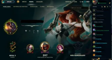 Vendo Conta de League of Legends