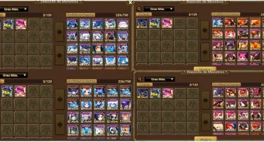 Conta top g1 com +55 nat 5s - Summoners War