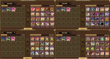 Conta top g1 com +55 nat 5s - Summoners War