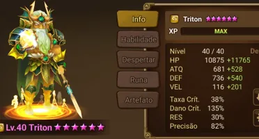 Conta top g1 com +55 nat 5s - Summoners War